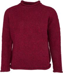 Aran Woollen Mills Női gyapjú pulóver piros ruházat méretei L