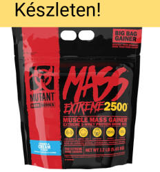 MUTANT Mass XXXTREME 2500 5450 g Jacked Berry Blast (Bogyós Gyümölcs)