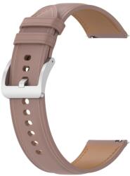 LEATHER Bőrszíj Garmin Forerunner 165 rózsaszínhez