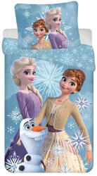  Disney Jégvarázs White Snowflake gyerek, ovis ágyneműhuzat 100×135 cm, 40×60 cm (JFK037645)