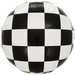 Balloons4party Balon folie rotund carouri 45 cm