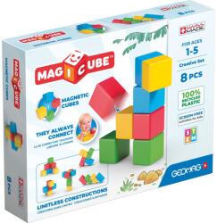 Geomag Cuburi magnetice Geomag - Magicube Creații, 8 piese (G246)