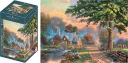 Schmidt Spiele - Puzzle Thomas Kinkade: Simpler Times - din lemn - 1 000 piese Puzzle