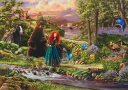 Schmidt Spiele - Puzzle Thomas Kinkade: Disney: Merida - 1 000 piese Puzzle