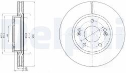 DELPHI féktárcsa DELPHI BG4281C (BG4281C)