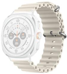 gigapack Pótszíj (egyedi méret, szilikon, állítható, hullám) BÉZS Samsung Galaxy Watch Ultra eSIM 47mm (SM-L705) (GP-163488)