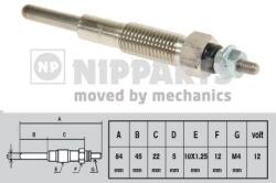 NIPPARTS Bujie incandescenta NIPPARTS J5713005 - automobilus