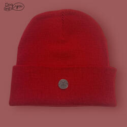 Dog And You Kutyás Téli Sapka Piros (Választható kutya minták) (telisapkapiros)