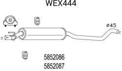 QWP Toba esapamet intermediara QWP WEX444 (WEX444)