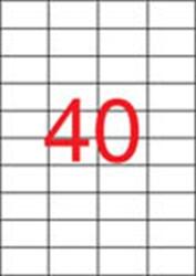 APLI Etikett, univerzális, 52, 5x29, 7 mm, APLI, 20000 etikett/csomag (500 lap) (LCA1778)