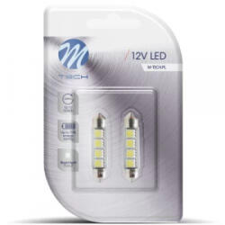 m-tech Szofita LED 41mm 4x5050 SMD Can-Bus fehér színű pár (72LB311W) (72LB311W)