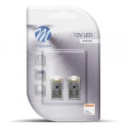 m-tech T10 LED P 4x3528 SMD fehér pár (72LB069W) (72LB069W)
