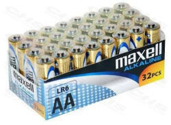 Maxell Alkálielem LR-6 AA 32db-os