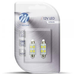 m-tech Szofita LED 36mm 4x5050 SMD fehér színű pár (72LB072W) (72LB072W)