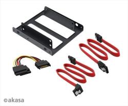 Akasa 2, 5" SSD & HDD Adapter with SATA Cables (AK-HDA-11)