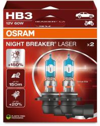 OSRAM HB3 Night Breaker Laser Next Generation +150%, 2 db (9005NL-2HB)