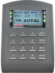 SOYAL AR-727HV5-B szürke (727E) kártyaolvasó billentyűzet 115335 (115335)