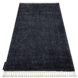 Berber Kab. Szőnyeg BERBER 9000 szürke Rojt shaggy 160x220 cm