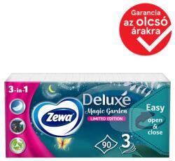 Zewa Deluxe Limited Edition illatosított papír zsebkendő 3 rétegű 90 db - bevasarlas