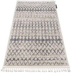 Berber Szőnyeg BERBER AGADIR G0522 krém / szürke Rojt shaggy 160x220 cm (GR2800)