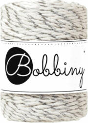 Bobbiny 3PLY Macramé Rope 3 mm 50 m Silver Twist Zsinór (<![CDATA[TS-E041]]>)