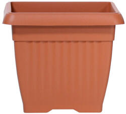 Prosperplast Ghiveci pătrat din teracotă TERRA 37cm