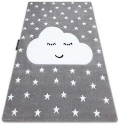 PETIT szőnyeg CLOUD FELHŐ CSILLAG szürke 140x190 cm (GR3490)