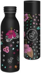Ars Una Ars Una: Black Hibiscus duplafalú fém kulacs díszdobozban 600ml (56333947) - innotechshop