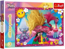 Trefl Trollok 100db-os glitter puzzle -Trefl (14829) - innotechshop