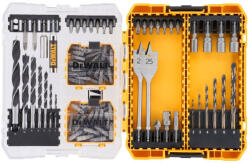 DEWALT TOUGHCASE Bithegy és fúrószár készlet 100 részes (PH, PZ) (DT70784-QZ)