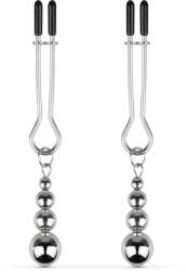 Bedroom Fantasies Nipple and Clitoris Clamps Silver