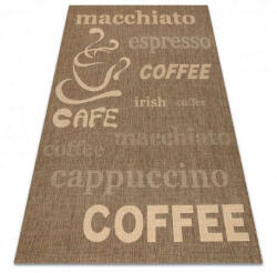 Fonott sizal floorlux szőnyeg 20221 coffe / mais 160x230 cm (DEV423)
