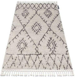 Berber Kab. Szőnyeg BERBER FEZ G0535 bézs / barna Rojt shaggy 140x190 cm