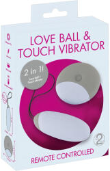 You2Toys - Love Ball - Ou vibrator 2în1 reîncărcabil (gri) (05971630000)