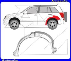 SUZUKI VITARA / GRAND VITARA 2010.01-2015.04 Hátsó sárvédő javítóív bal "5 ajtós" POTRYKUS 6825581