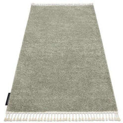Berber Kab. Szőnyeg BERBER 9000 zöld Rojt shaggy 120x170 cm