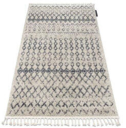Berber Kab. Szőnyeg BERBER AGADIR G0522 krém / szürke Rojt shaggy 120x170 cm