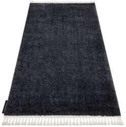 Berber Kab. Szőnyeg BERBER 9000 szürke Rojt shaggy 140x190 cm