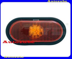 RENAULT KANGOO 1 2003.03-2008.01 Oldalindex sárga, fekete kerettel, oldalfüggetlen (foglalat nélkül) 442-1412N-UE