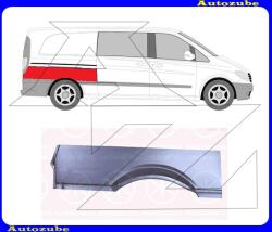 MERCEDES VITO W639 2003.09-2010.04 Hátsó sárvédő felső rész jobb "hosszú kivitelhez" KLOKKERHOLM 3542534