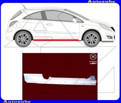 OPEL CORSA D 2006.09-2011.02 /S07/ Küszöb jobb "3 ajtós" (külső javítólemez) KLOKKERHOLM 5024002