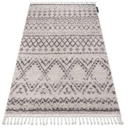 Berber Szőnyeg BERBER RABAT G0526 bézs / barna Rojt shaggy 200x290 cm (GR2787)