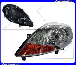 NISSAN PRIMASTAR 2006.08-2014.01 /X83/ Fényszóró bal, króm házas, sárga indexes (H4) (motor nélkül) DEPO 551-1167L-LDEMY