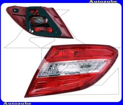 MERCEDES C W204 2007.01-2011.03 Hátsó lámpa jobb "4 ajtós" piros/fehér "LED-es" (foglalat nélkül) 340-1908R-UE