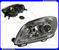 Skoda FABIA 2 2010.04-2014.12 /5J/ Fényszóró bal (H7/H7) projektoros, króm házas motorral DEPO 665-1121LMLD-EM