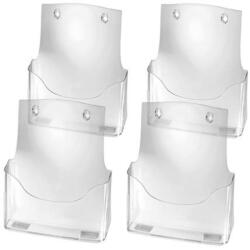 Sigel Prospektustartó, asztal és fali, A4, 1 rekeszes, SIGEL (LH110) - nyomtassingyen