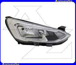 FORD FOCUS MK4 2018.04. -2021.12 Fényszóró jobb (H1/H7+LED) króm keretes, motorral (modul nélül) TYC 20-16703-06-9