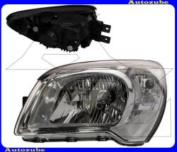 KIA SPORTAGE 2 2008.06-2010.05 /JE. KM/ Fényszóró bal, fehér indexes (H4) kézi/elektromos állítású is. DEPO 223-1131L-LDEMC
