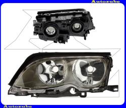 BMW 3 E46 2001.09-2006.07 Fényszóró bal "4 ajtós és Kombi" (H7/H7) szürke házas, motorral DEPO 444-1128L-LDEM1