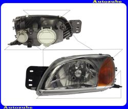 FORD FIESTA MK4 1999.09-2002.03 Fényszóró bal (H4) motorral DEPO 431-1146L-LD-EM